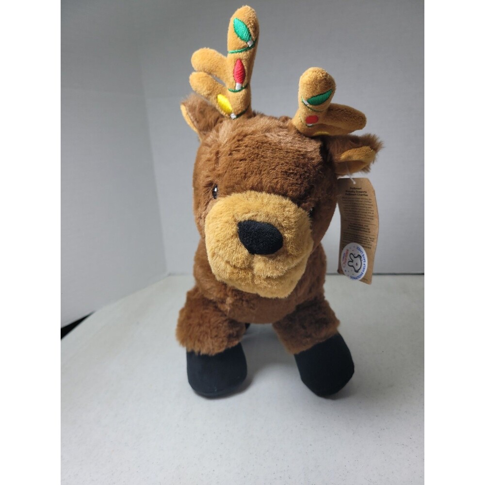 NEW 2025 PETSMART REINDEER FORTUNE DOG TOY WITH SQUEAKER XMAS NOVELTY TOY